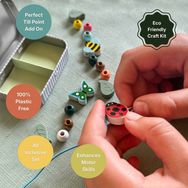 Cotton Twist minibeast bracelet making kit, image 5