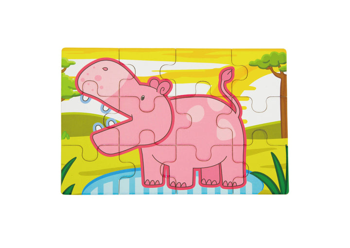 4 in 1 Puzzle Box - Jungle