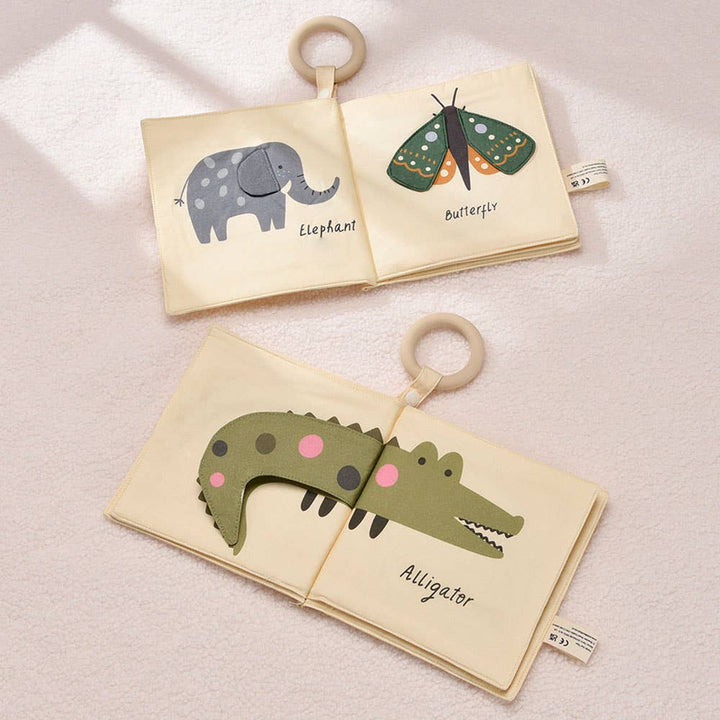 Baby Cloth Book - Animals