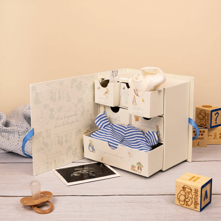 My Little Keepsake Memory Box – Beatrix Potter Peter Rabbit Baby Memento Box