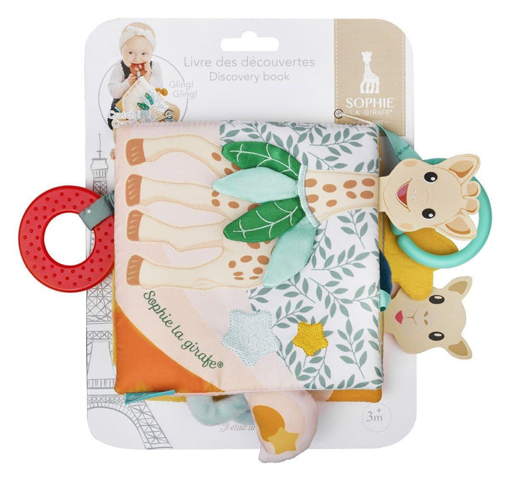 Sophie La Girafe® Discovery Book – Soft Baby Sensory Book