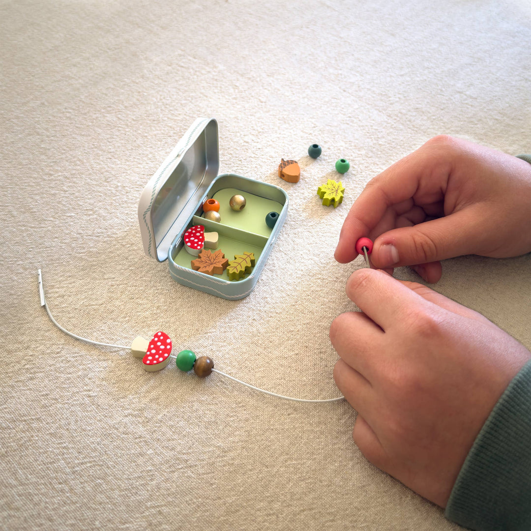 Cotton Twist forest bracelet making kit, image 2
