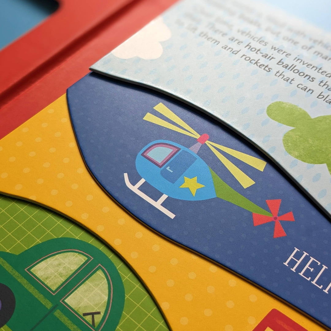 Learning Layer Board Book - Transport