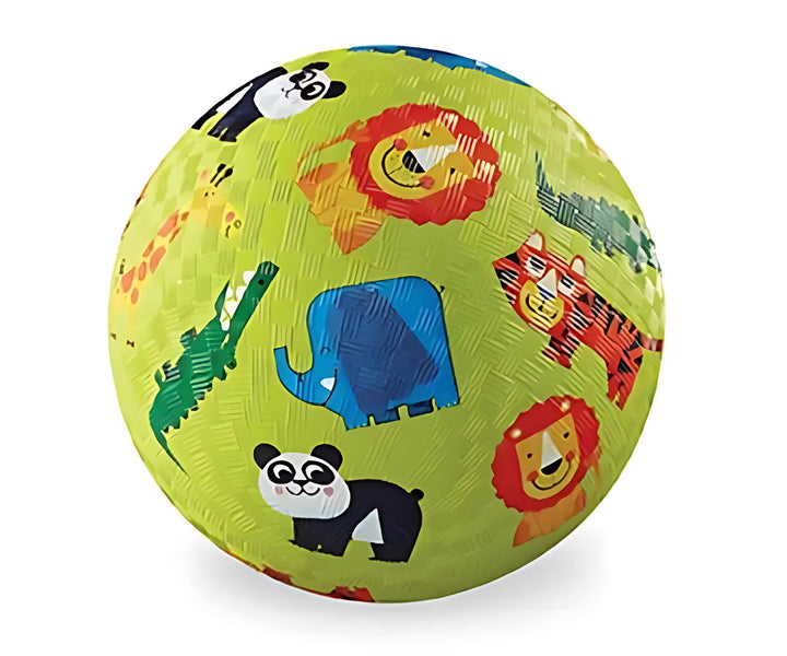 Crocodile Creek Jungle Playball 5 Inch Kids Playground Ball