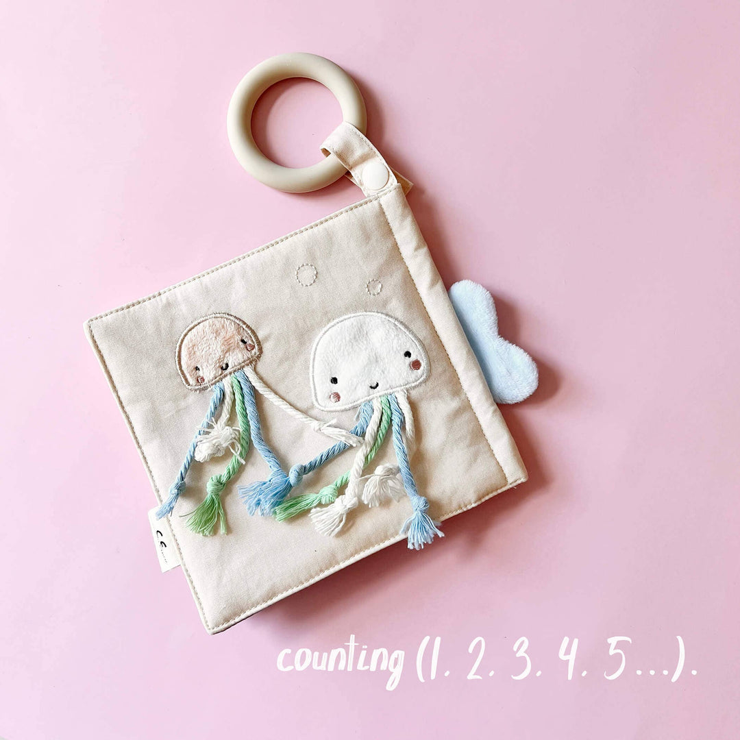 Baby And Toddlers Under the Ocean Cotton Fabric Sensory Book