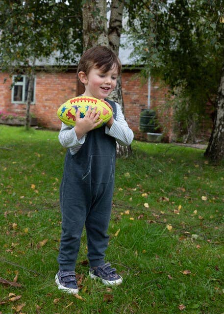 Crocodile Creek Soft Football / Rugby Style Ball Dinosaur