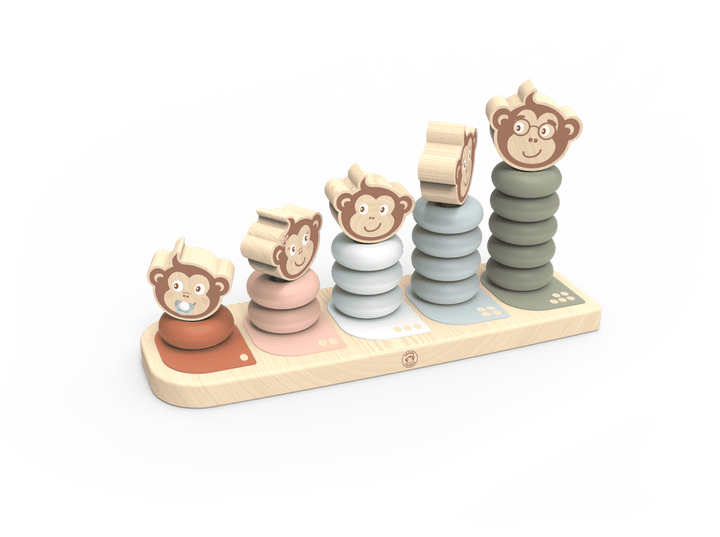 Speedy Monkey Monkey Family Stacker