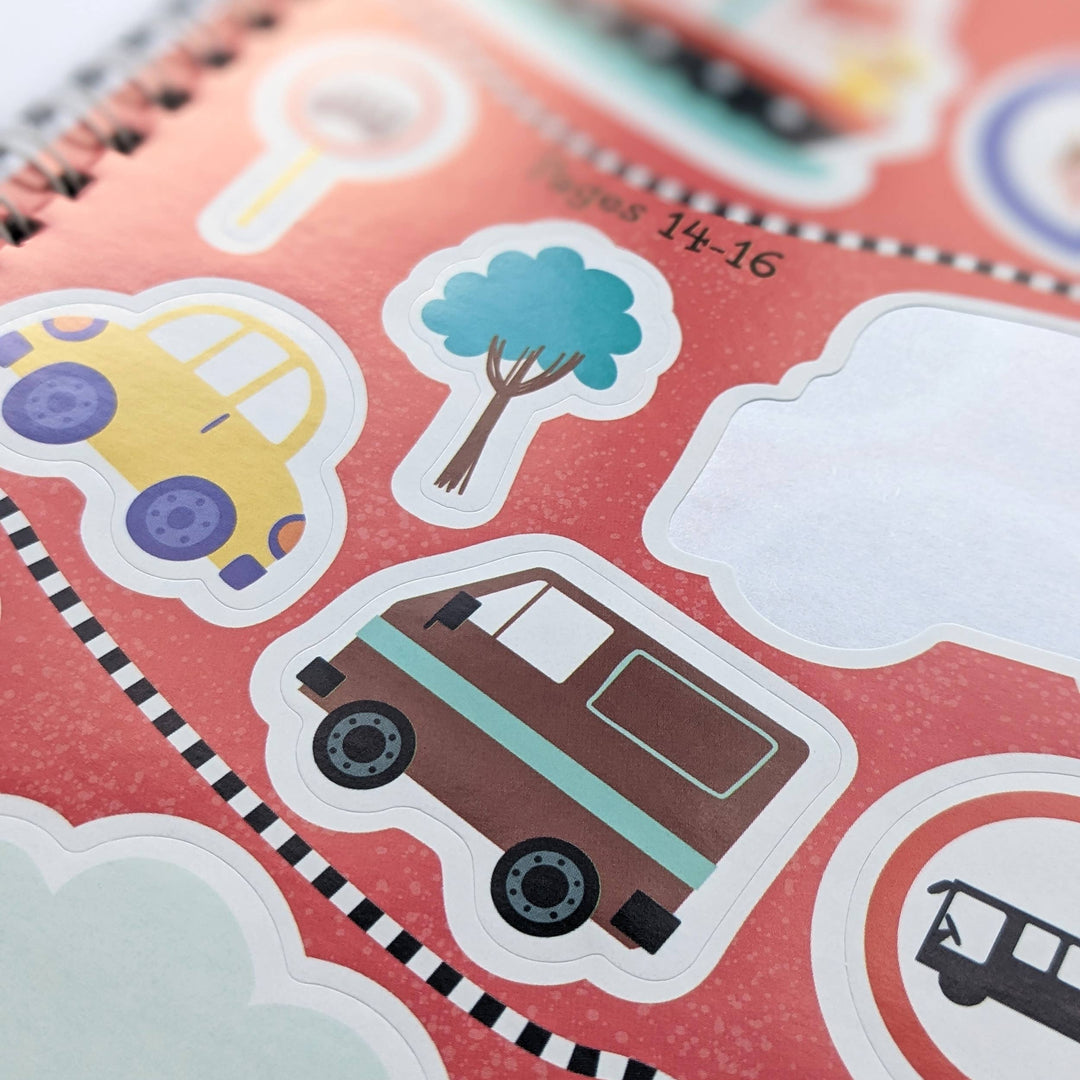Big Sticker Book - Vehicles