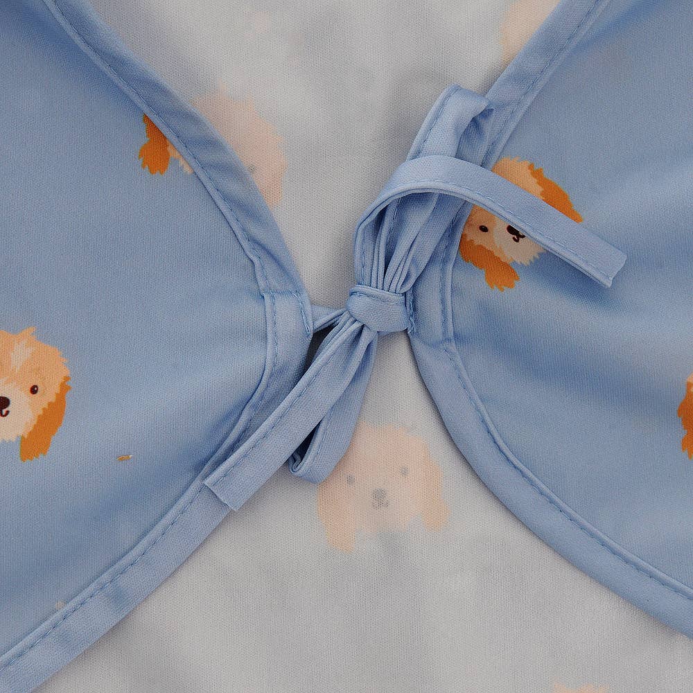 Coverall Puppy Feeding Bib