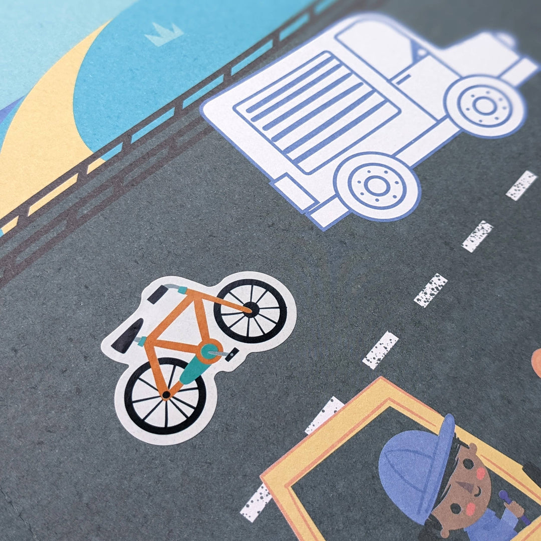 Big Sticker Book - Vehicles