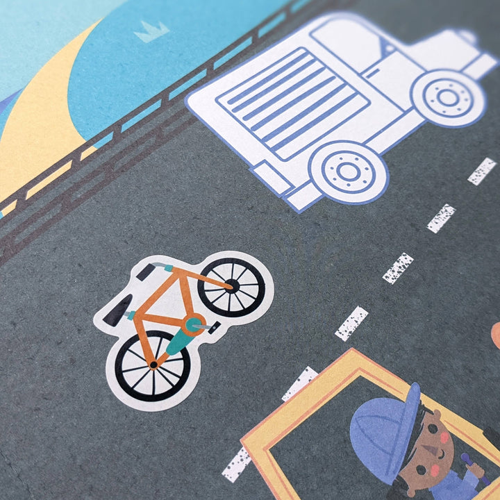 Big Sticker Book - Vehicles