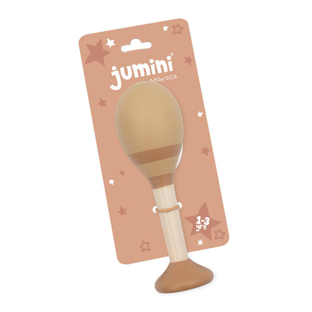 Neutral Wooden Maraca