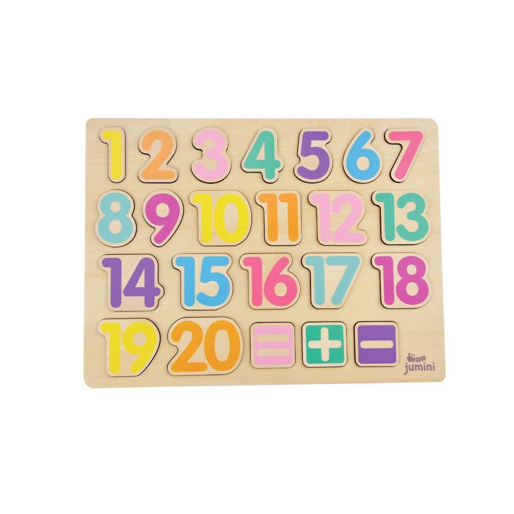 Wooden Number Puzzle