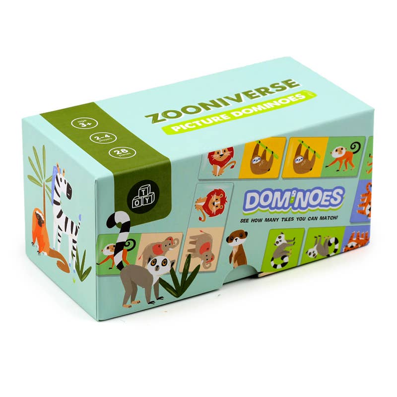Zooniverse Dominoes Set – Animal-Themed Game for Kids