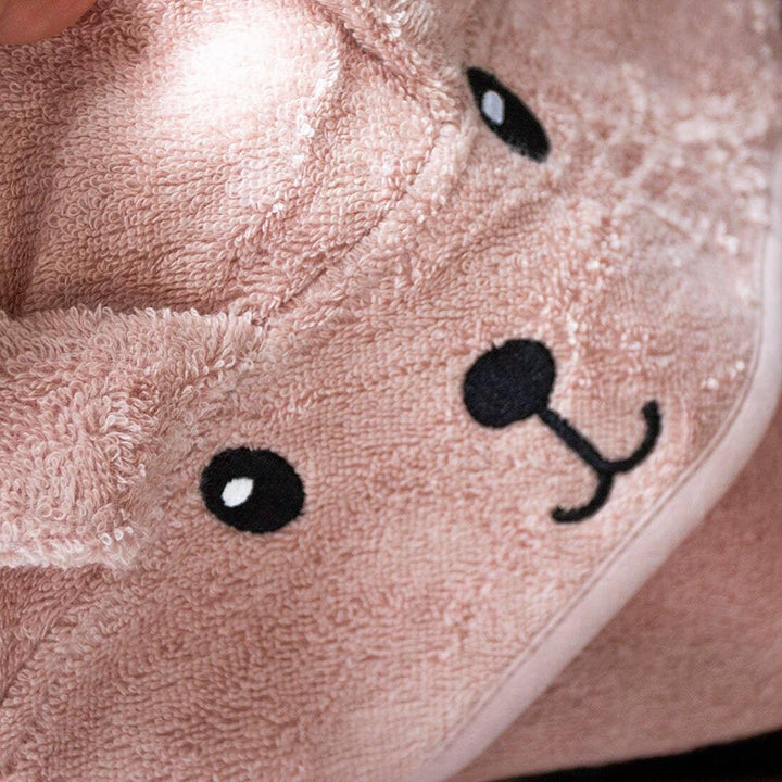 Bunny Hooded Towel – Soft Cotton Baby Bath Wrap