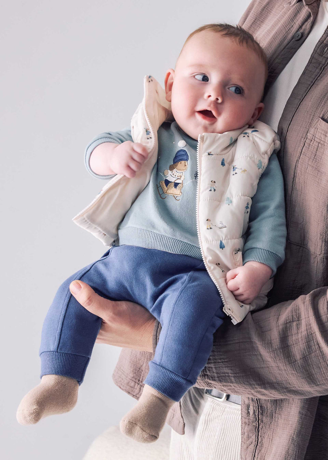 Mayoral Newborn 3 Piece Combo Tracksuit - Indigo