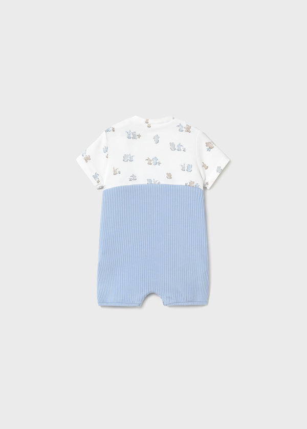 Mayoral Baby Teddy Short Romper Dungarees 1616