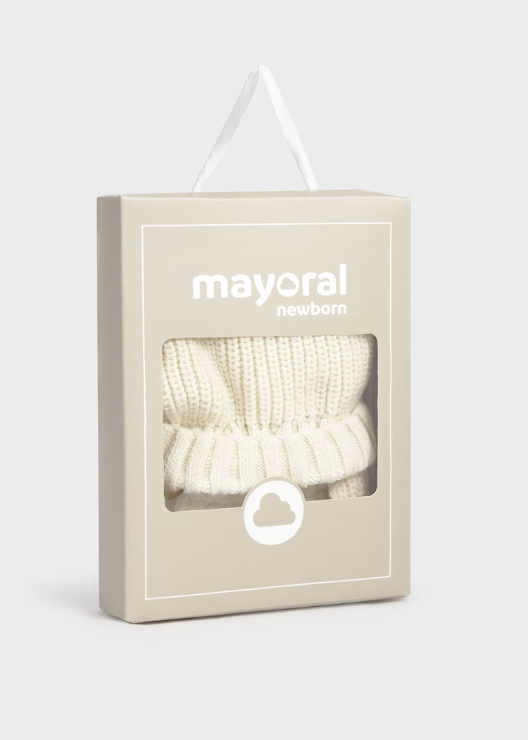 Mayoral Baby knitted hat and mittens set 9929