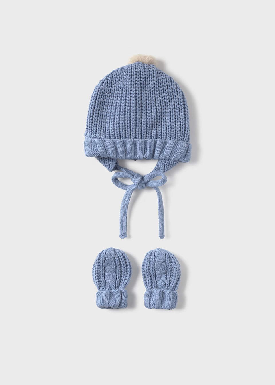 Mayoral Baby knitted hat and mittens set 9929