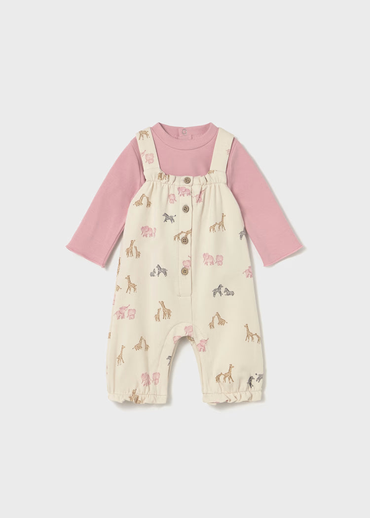 Mayoral baby dungarees and T-shirt set 2606 2618