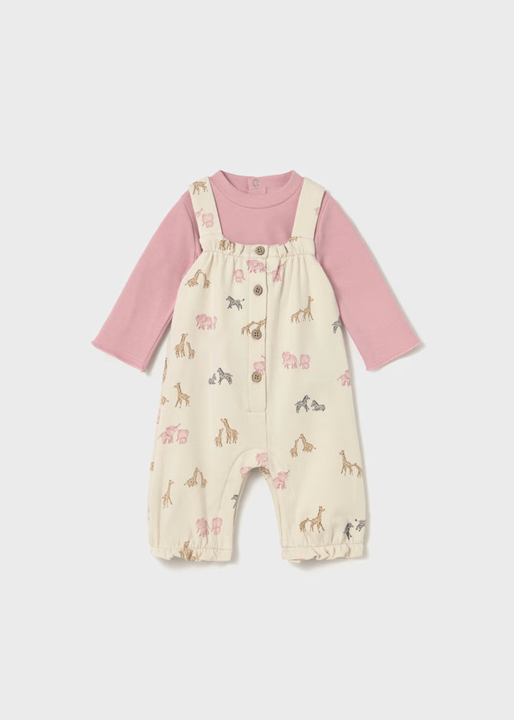 Mayoral baby dungarees and T-shirt set 2606 2618