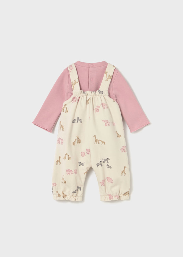 Mayoral baby dungarees and T-shirt set 2606 2618