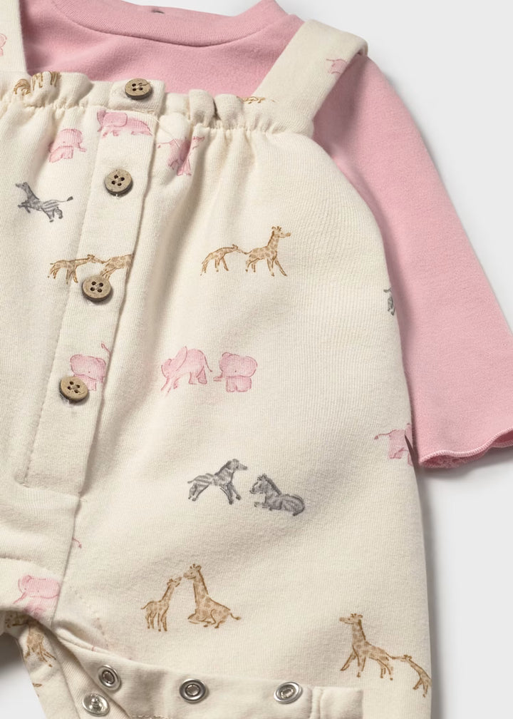 Mayoral baby dungarees and T-shirt set 2606 2618