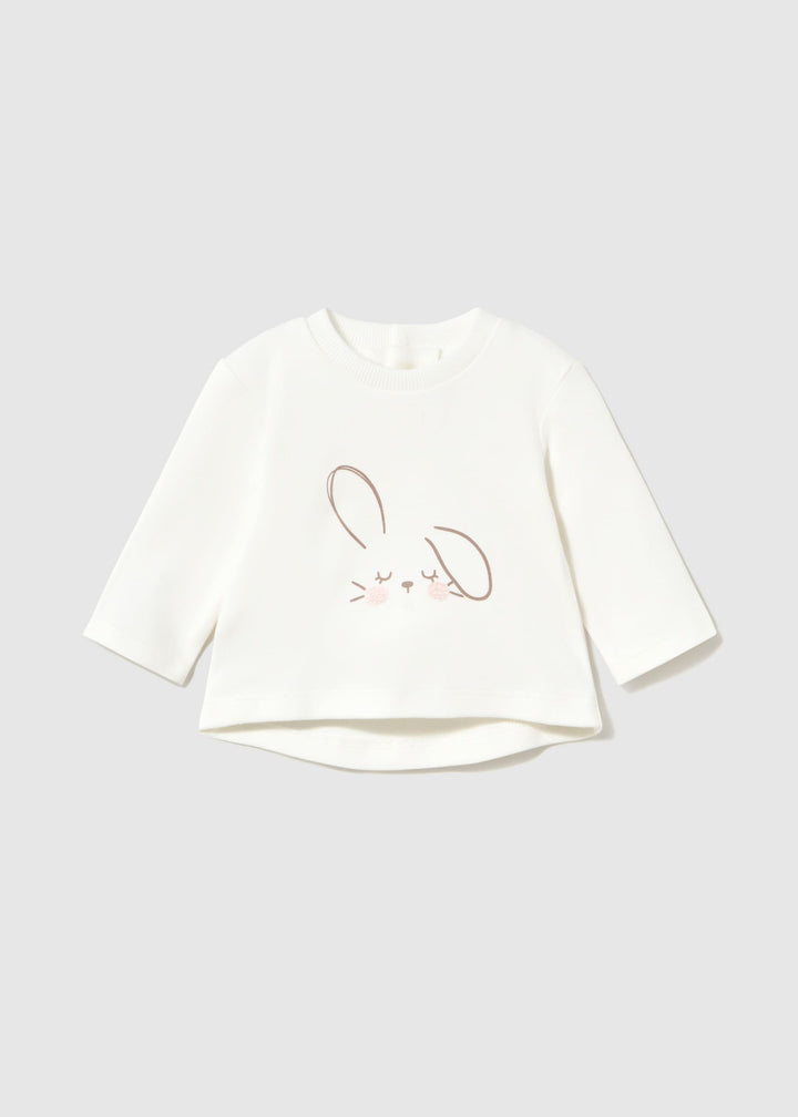 Mayoral Newborn Girl Tracksuit with T-Shirt - Baby Rose