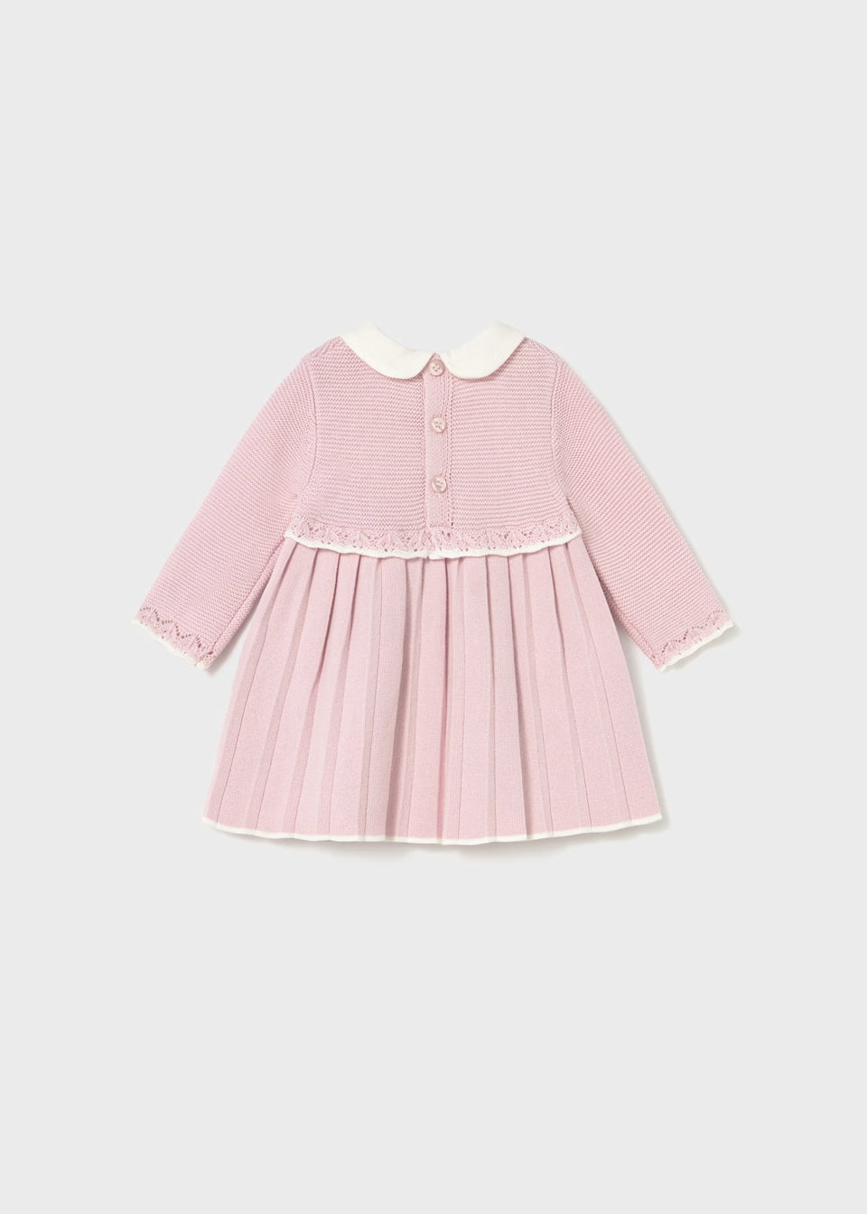Pink knitted dress 2804