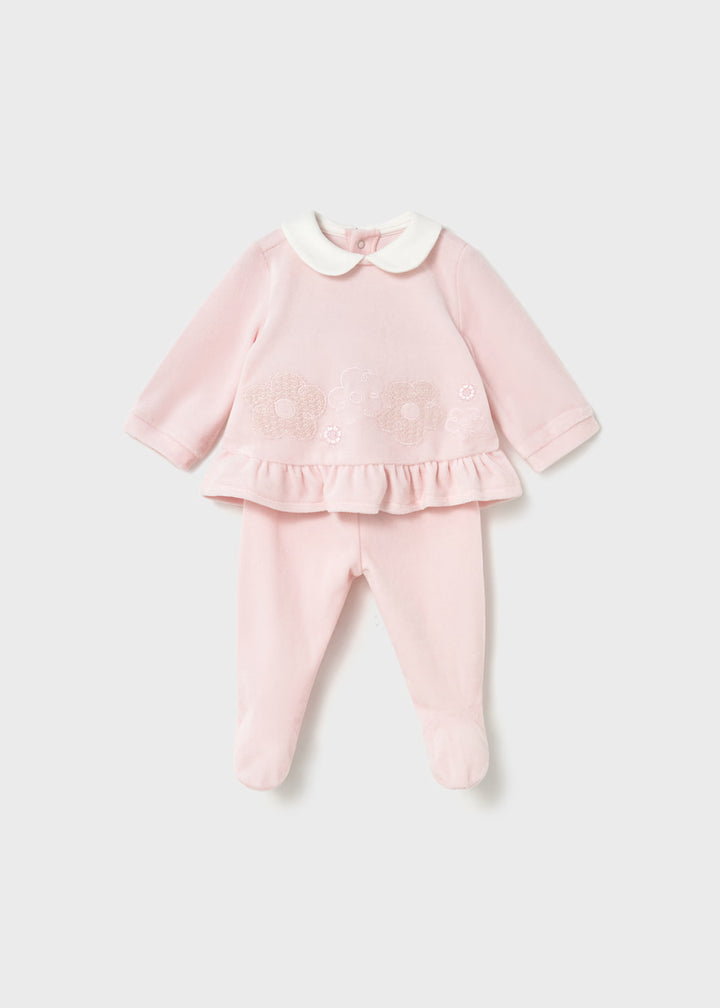 Newborn Pink legging set 2554