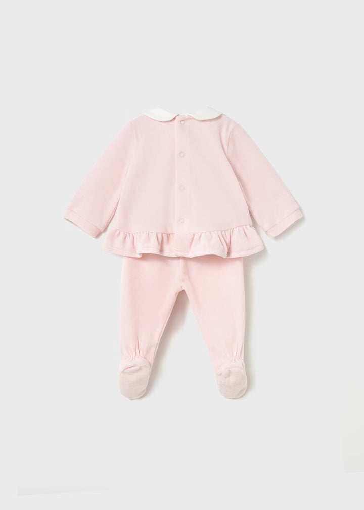 Newborn Pink legging set 2554