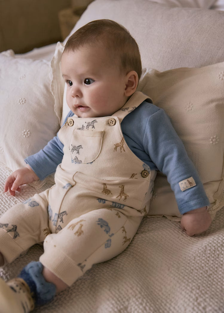 Mayoral baby dungarees and T-shirt set 2606 2618
