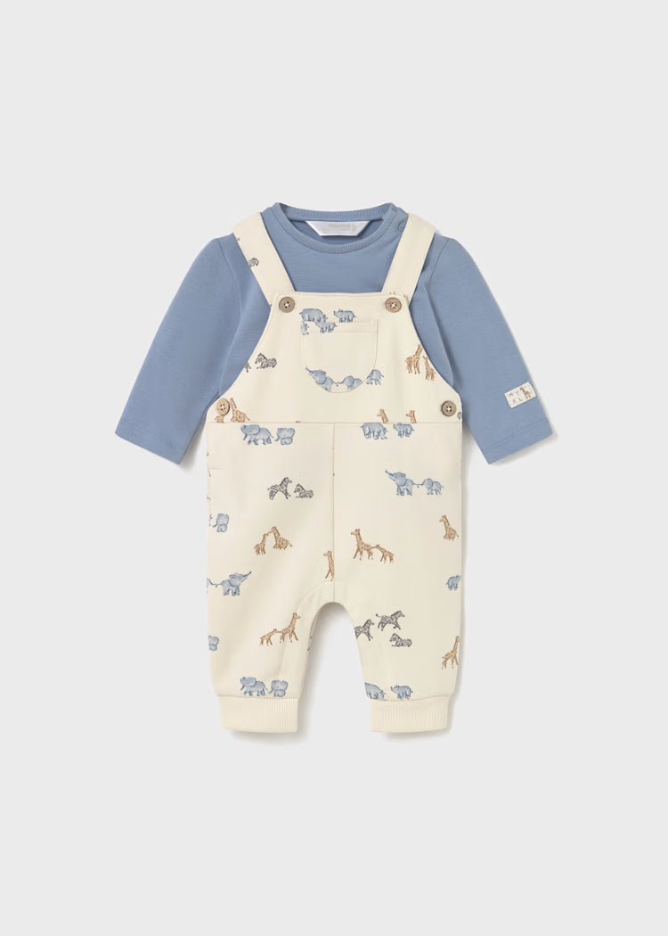 Mayoral baby dungarees and T-shirt set 2606 2618