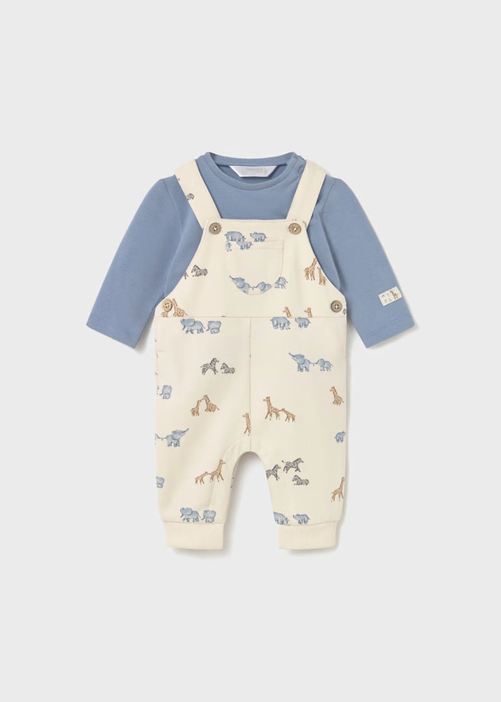 Mayoral baby dungarees and T-shirt set 2606 2618