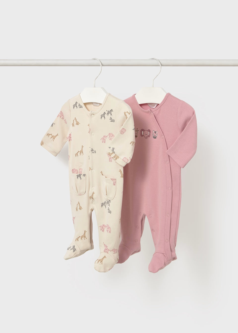 Mayoral Pink Elephant Romper 2703