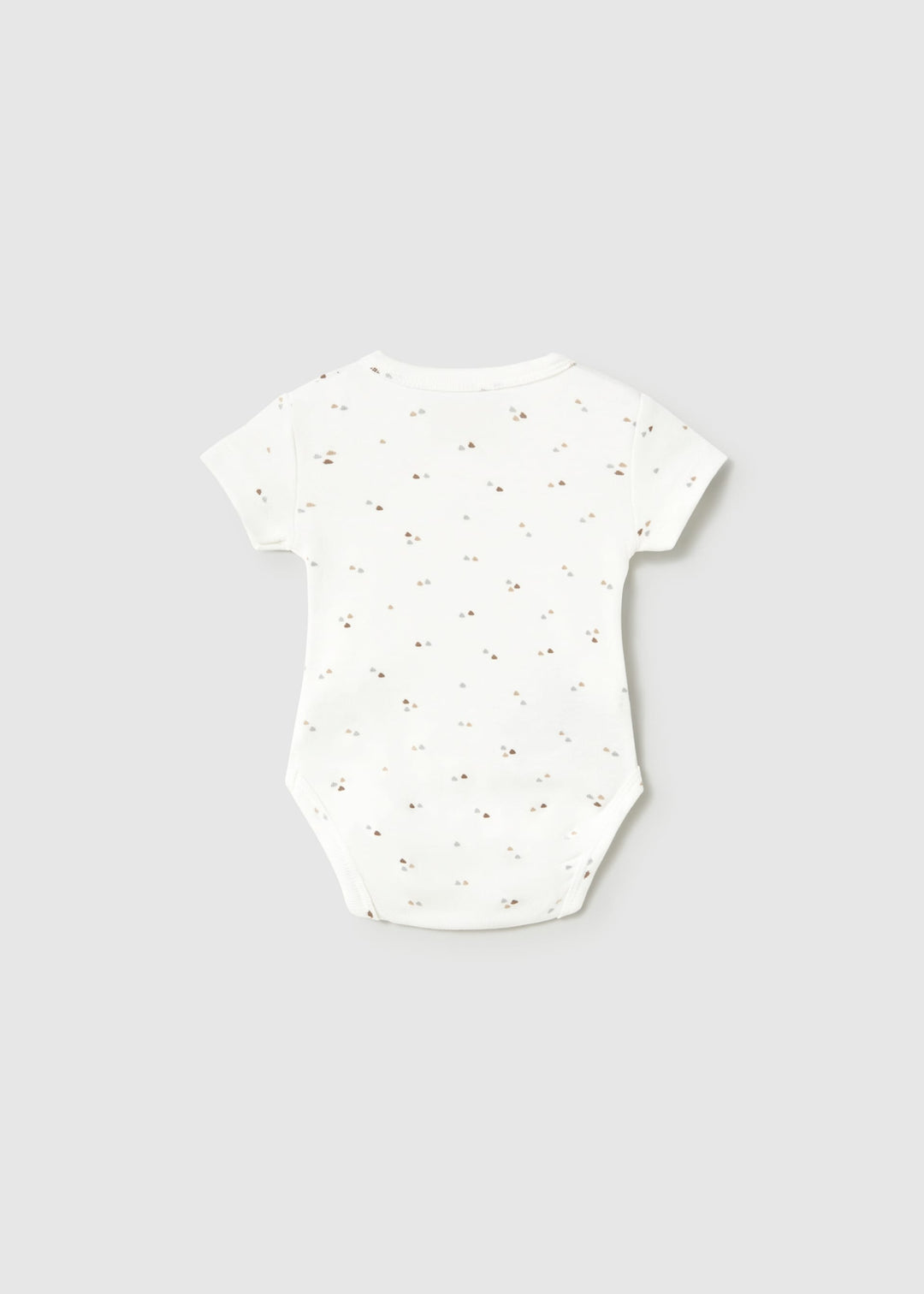 Mayoral Newborn Short-Sleeved Bodysuit - Natur-neut