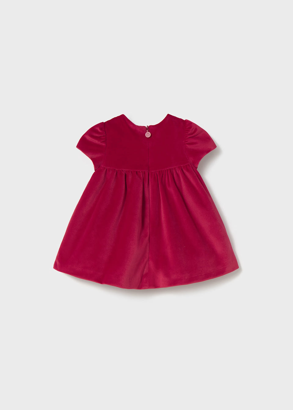 Newborn Red velvet dress 2816