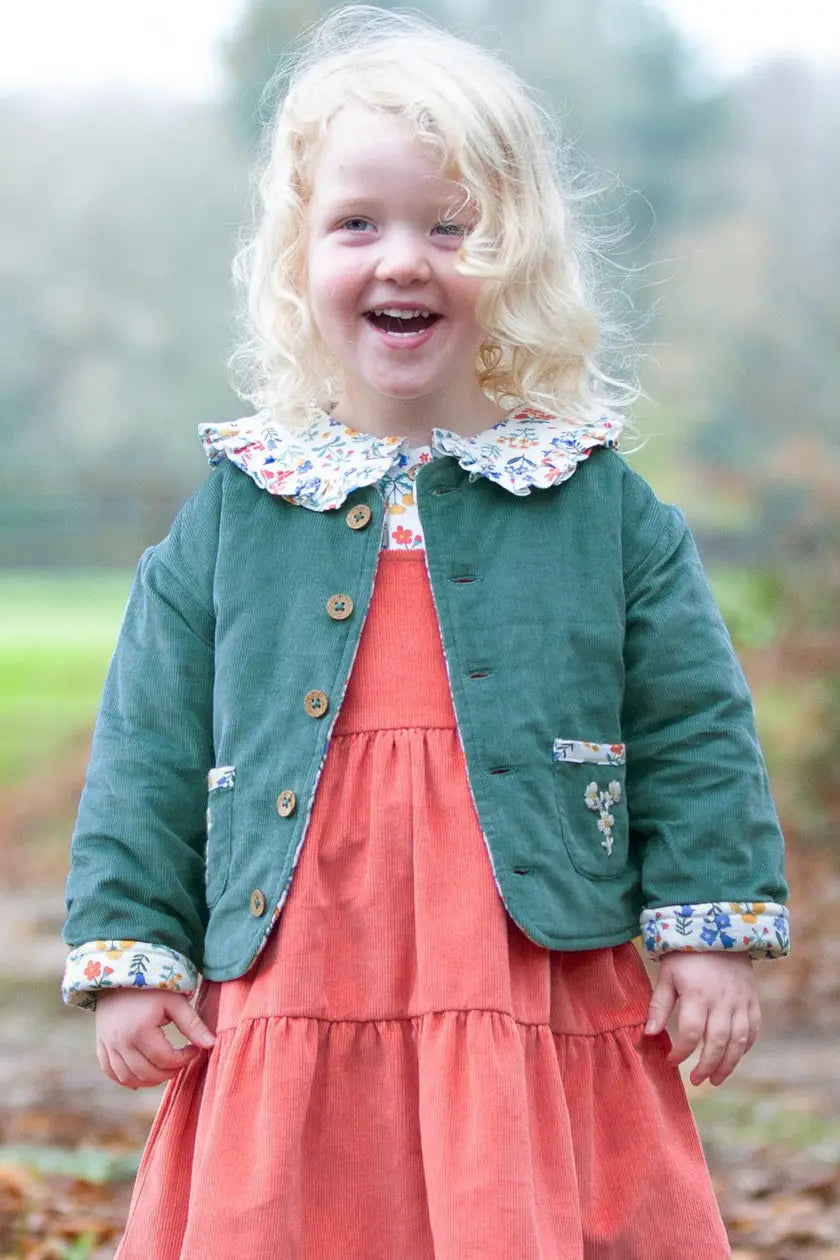 Fairy Flowers Quilted Jacket