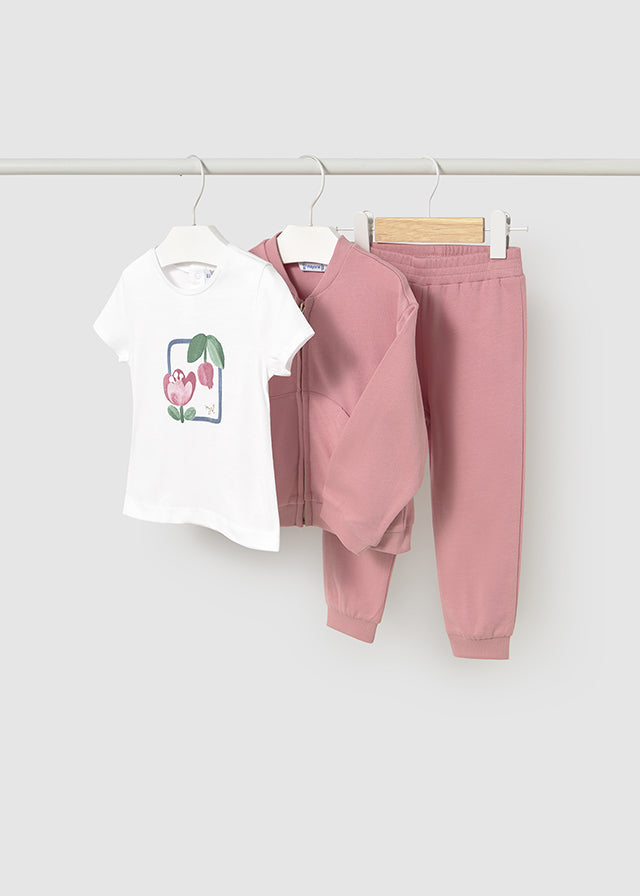 Mayoral Blush 3 piece Tracksuit 1840