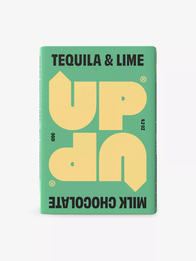 UP-UP Tequila and Lime Milk Chocolate 120g