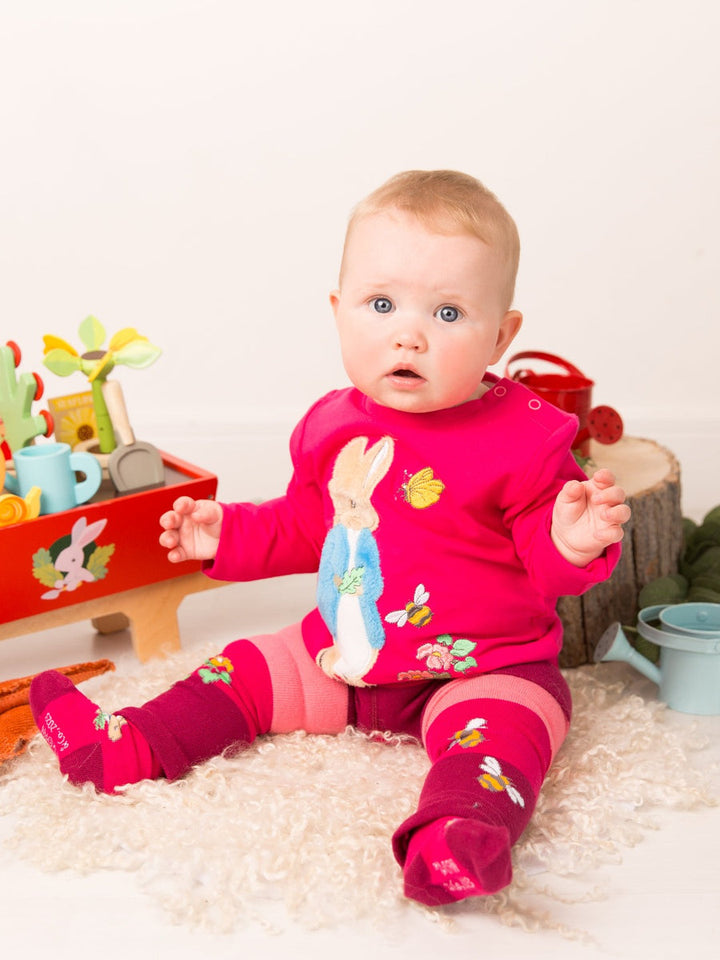 Blade and Rose Peter Rabbit Pink Stripe Leggings