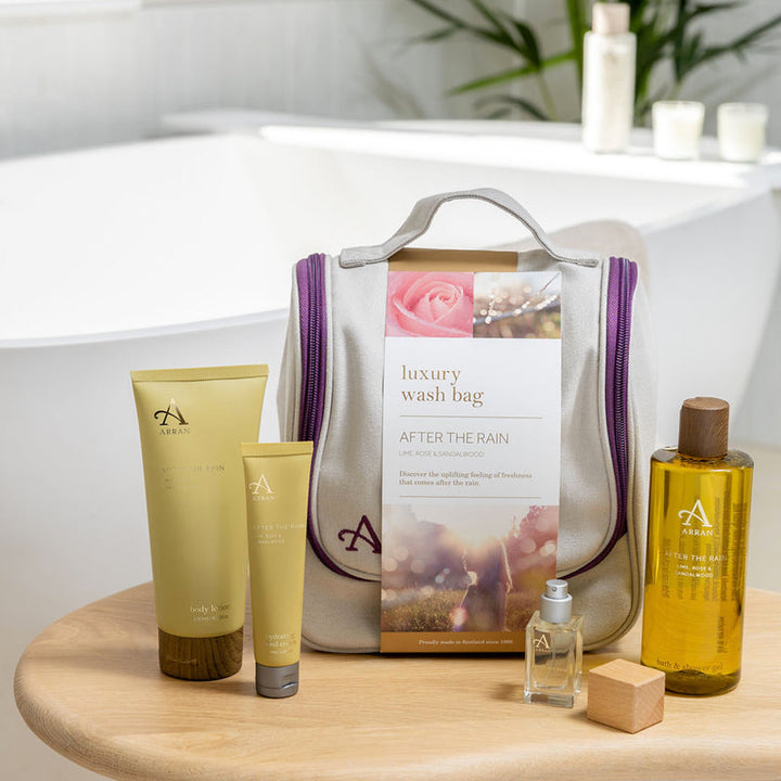 Arran Aromatics After the Rain Female Wash Bag