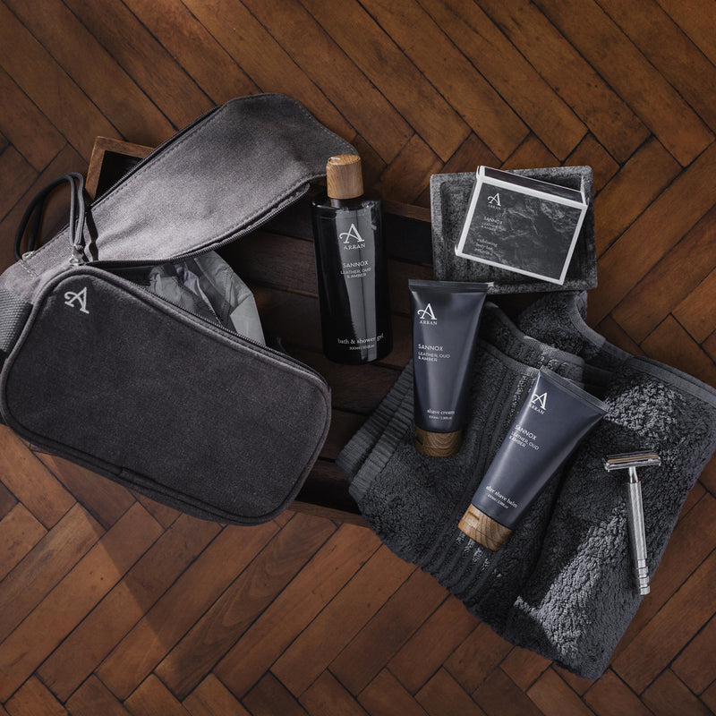 Arran Aromatics Sannox Mens Wash Bag