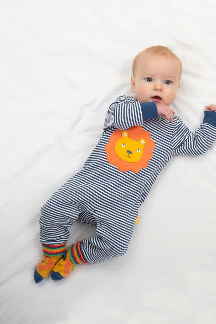 Kite Lionheart romper, front view
