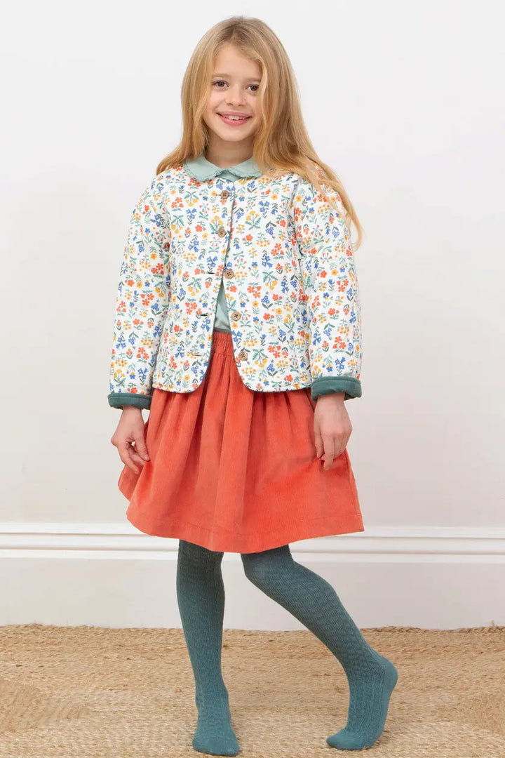 Fairy Flowers Quilted Jacket