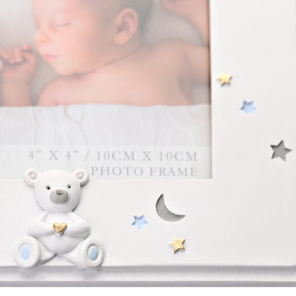 Baby Boy Photo Frame - Resin