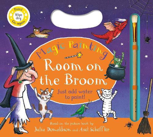 Room on the Broom Magic Painting Book