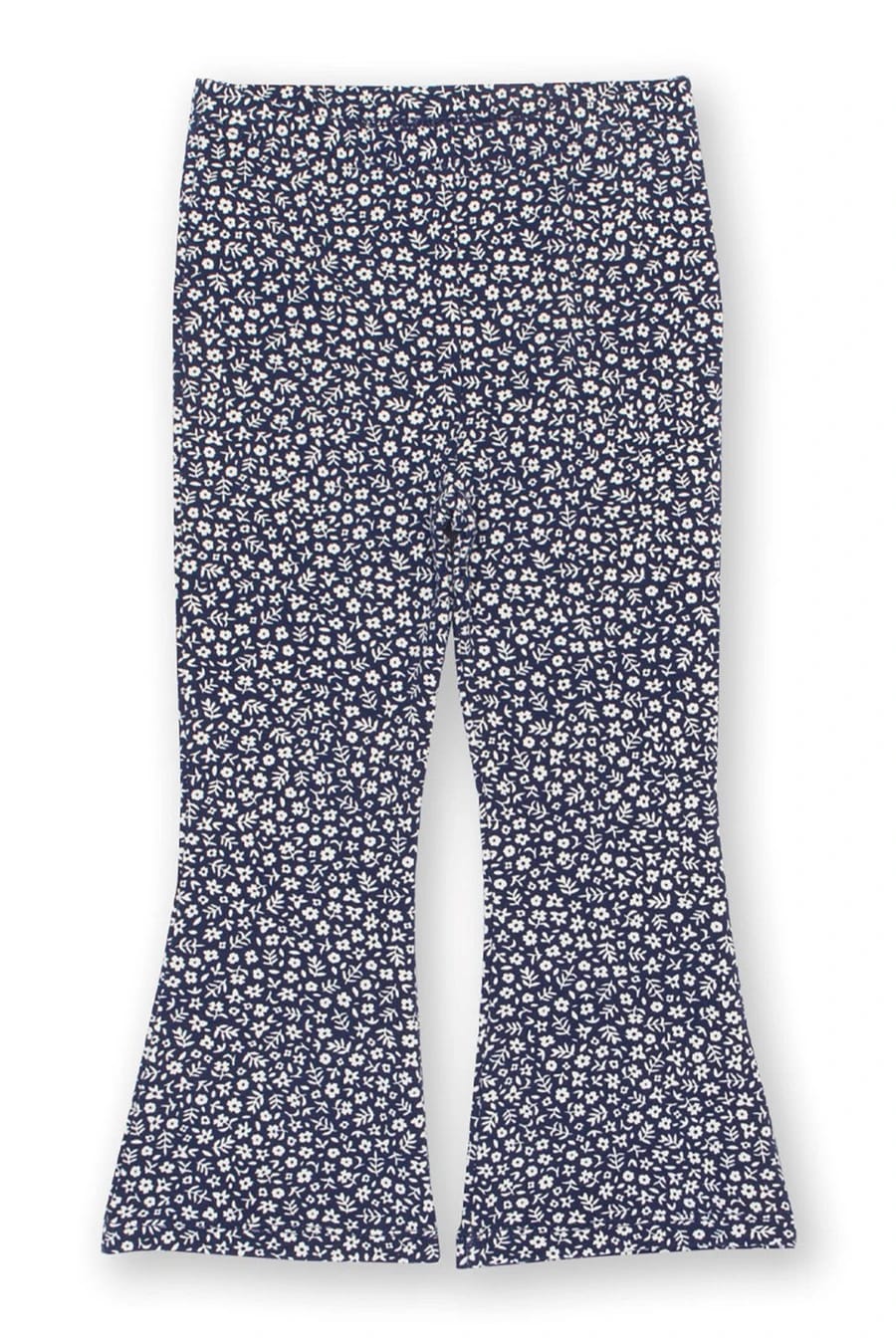 Kite Pixie Petals joggers in navy and cream organic cotton stretch jersey
