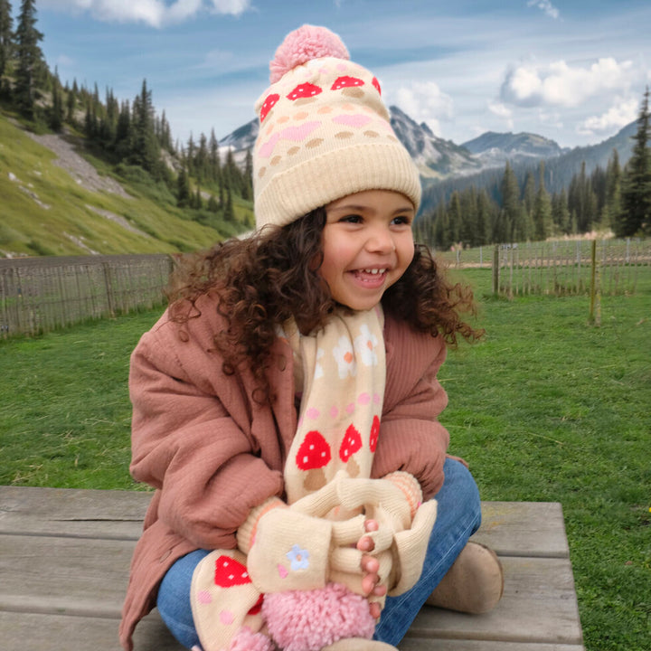 Rockahula Alpine Fairisle Knitted Gloves 7-10 Years