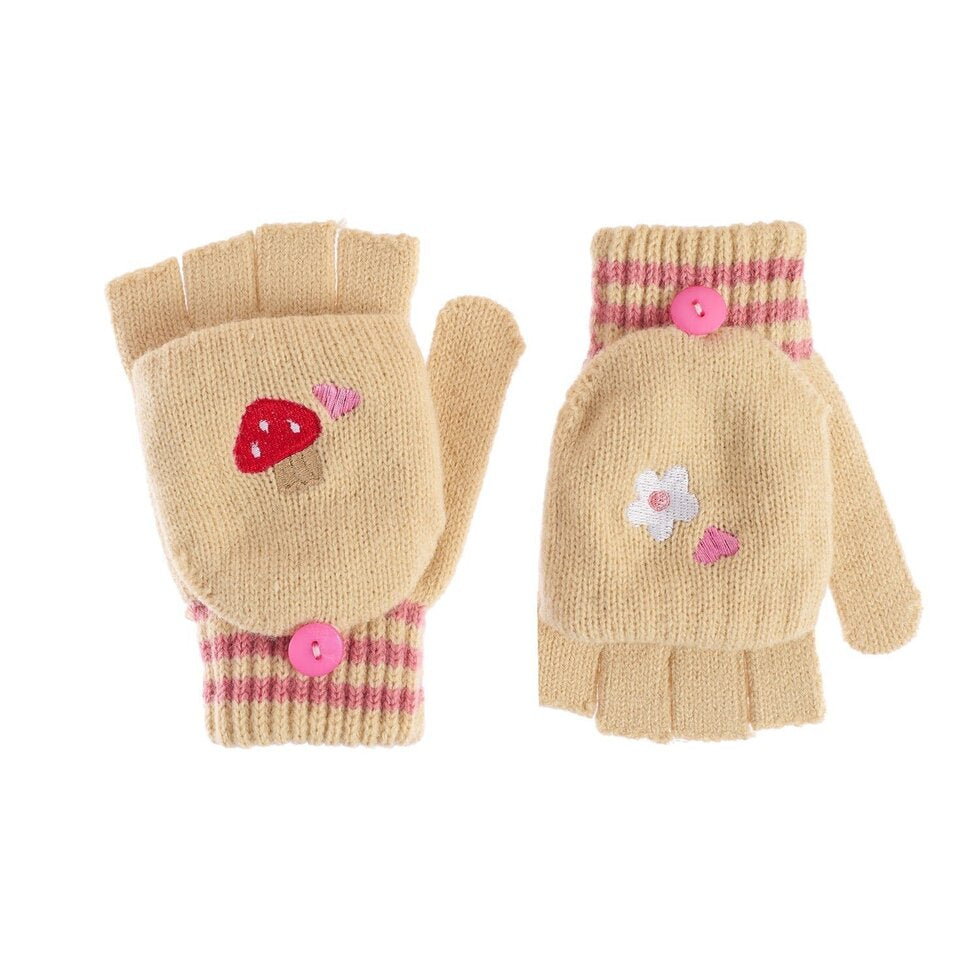 Rockahula Alpine Fairisle Knitted Gloves 7-10 Years